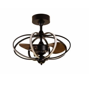 Moteur réversible de C.C de lames de plafond 26inch de fan d'ABS de faible diamètre de la lampe 3