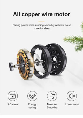 fan de plafond escamotable de 42inch 220v Crystal Ceiling Fan Hidden Blade avec la lumière