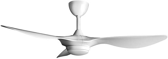 La fan de plafond 72w lumineuse moderne de luxe a mené le commutateur léger de moteur en métal de lampe de corps