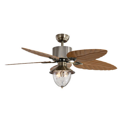 Lame escamotable invisible à télécommande décorative moderne de 4100k Crystal Ceiling Fan With Light