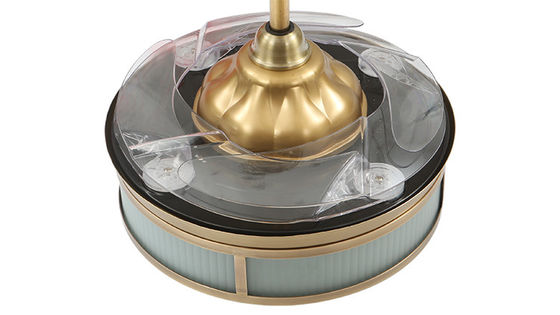 lames invisibles escamotables à télécommande de la lumière 220VAc de fan de plafond de 42 pouces 3500K