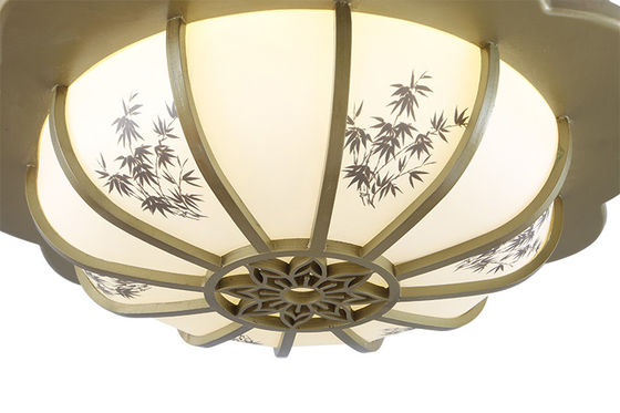 4 lumière escamotable moderne invisible acrylique 220v de fan de plafond des lames 5250lm