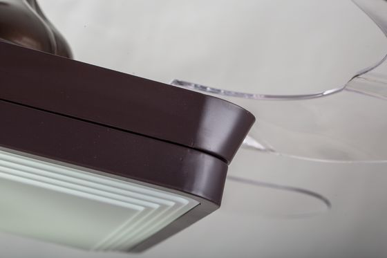 Brown lumière escamotable de fan de plafond de bâti affleurant de 70 watts avec 5250lm à distance