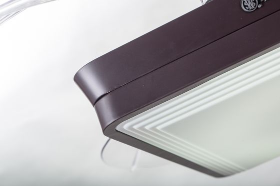 Brown lumière escamotable de fan de plafond de bâti affleurant de 70 watts avec 5250lm à distance