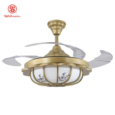 fan de plafond menée sans lame de 30000hours 5250lm avec les lames pliables