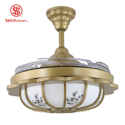 fan de plafond menée sans lame de 30000hours 5250lm avec les lames pliables