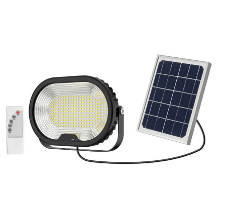 Lumière d'inondation solaire solaire à télécommande de la lumière 100lm/W Ip65 de sécurité du parc à thème 7000K