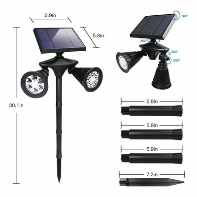 Projecteurs extérieurs du panneau solaire 150LM