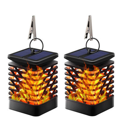 Lanternes accrochantes solaires extérieures imperméables 85lm/w de la fête de Noël 6000K