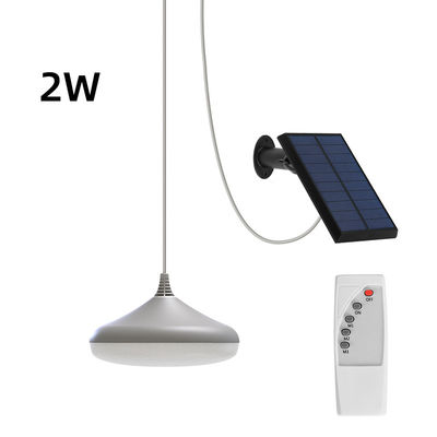 Lumière solaire accrochante extérieure chaude résidentielle 6000K-7000K du pendant 2w