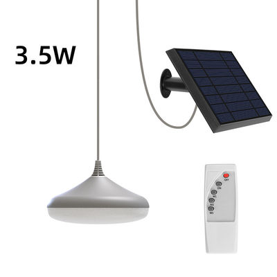 Lampe pendante actionnée solaire de 6000K-7000K 4V LED de lumière solaire variable de jardin