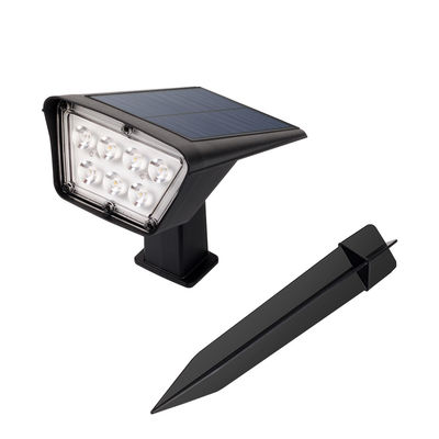 lumière solaire extérieure de jardin de 20000hour 300lm LED angle de faisceau de 180 degrés