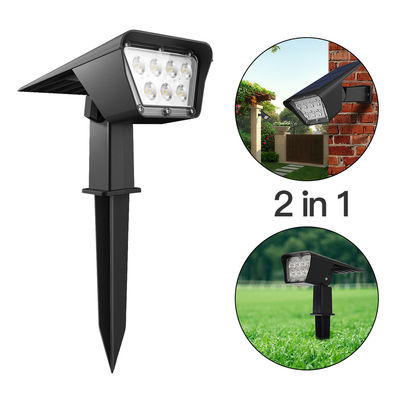 lumière solaire extérieure de jardin de 20000hour 300lm LED angle de faisceau de 180 degrés