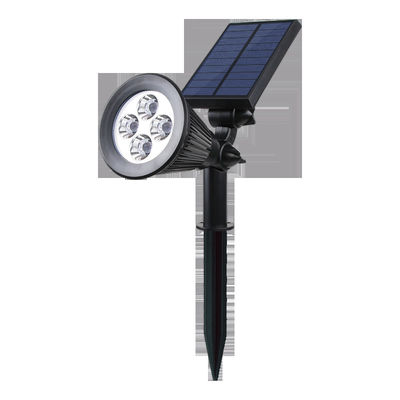Lumière solaire de jardin du lumen LED de l'ABS 5V 200