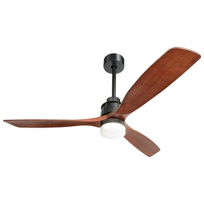 Lumière réglable 1500lm de fan de plafond de lame de pouce 65W 60 3 de mode