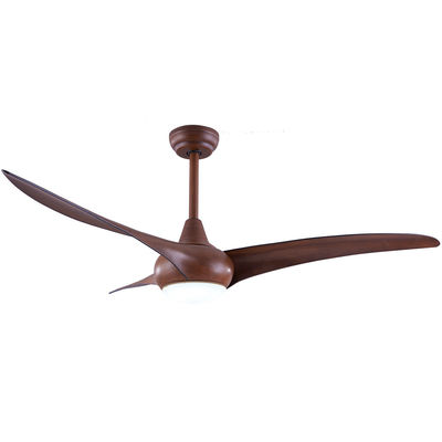 3 lumière en bois rotatoire de fan de plafond de la palette DC220V LED 12W pour l'hôtel de ménage