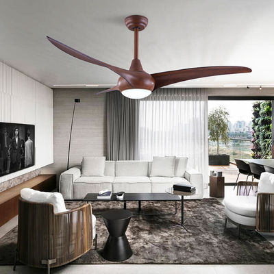 3 lumière en bois rotatoire de fan de plafond de la palette DC220V LED 12W pour l'hôtel de ménage