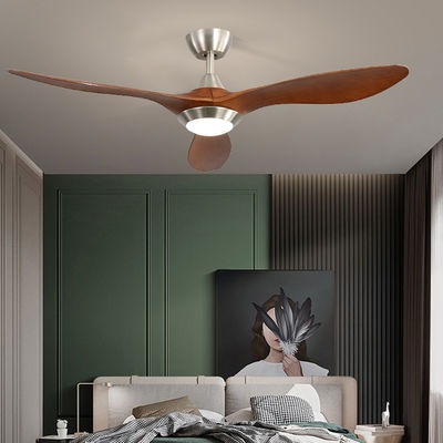 Fan de plafond électrique moderne de lame d'ABS de fer de 5000K 35Watt avec à télécommande