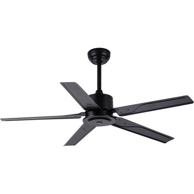 Tracez le temps de fan de plafond de piédestal de lame en métal de pouce 110VAC du style 52 plaçant le rf à télécommande