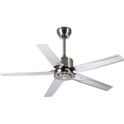 Tracez le temps de fan de plafond de piédestal de lame en métal de pouce 110VAC du style 52 plaçant le rf à télécommande