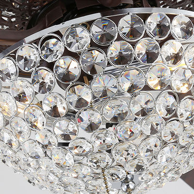 Lame cinq lumineuse superbe 2000 fans de plafond de lame en métal de lumen pour la cuisine 65Watt
