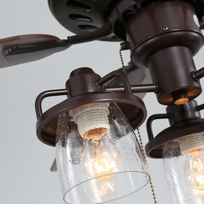 lumière de 52Inch Crystal Cooling Air Ceiling Fan