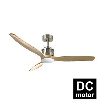 Salon 40w de décor moteur en bois de C.C de 52 de pouce de plafond de fan lames de la lumière 3