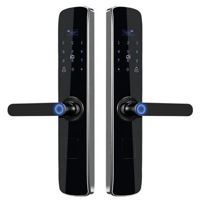 Serrure de porte multifonctionnelle de Tuya Wifi de serrure de porte d'empreinte digitale de Rosh Digital de sécurité élevée