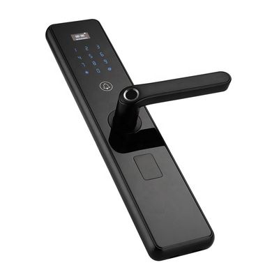 Batteries électroniques Keyless de la serrure 8 aa de l'empreinte digitale 70mm Smart de carte de grand coup