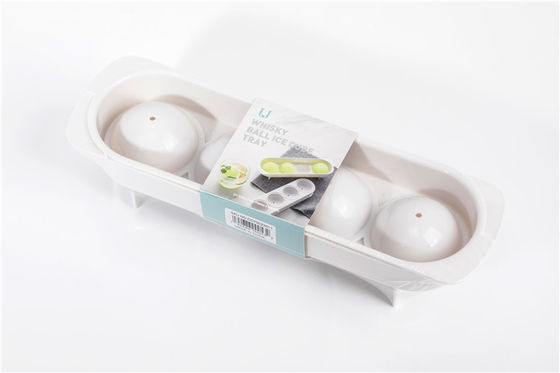 Glaçon sphérique des produits 115g de vaisselle de cuisine de silicone d'UE de la CE Tray With Lid