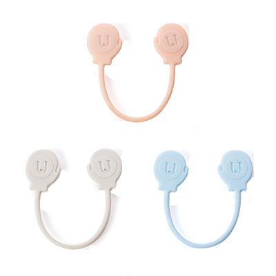 Courroie magnétique de 112mm de silicone de produits multifonctionnels de vaisselle de cuisine pour le stockage de scellage de nourriture