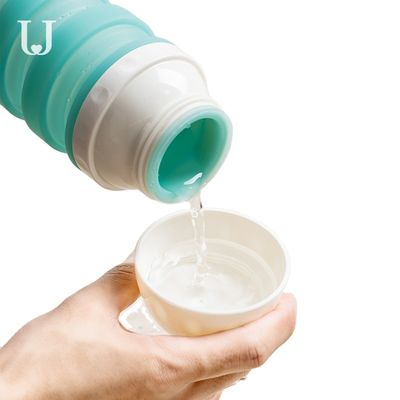 Tasse pliable de boissons de chien du silicone 570ml de produits extérieurs d'animal familier