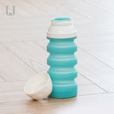 Tasse pliable de boissons de chien du silicone 570ml de produits extérieurs d'animal familier