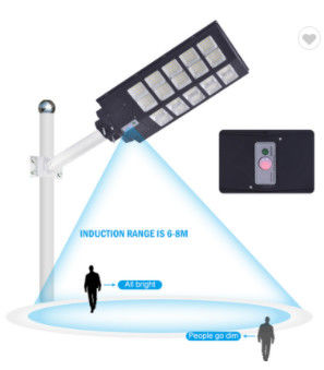 16w a mené la plate-forme et l'allée actionnées solaires de passage couvert de yard de patio de pelouse de réverbère utilisant