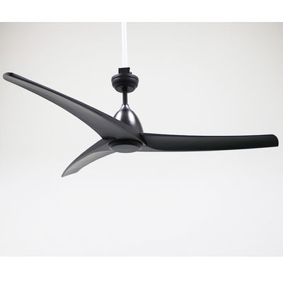 Noir/fan plafond en bois solide de nickel maison à télécommande/comercial de 60 pouces utilisé