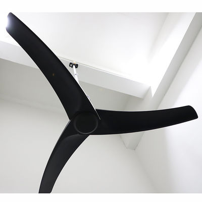 Noir/fan plafond en bois solide de nickel maison à télécommande/comercial de 60 pouces utilisé