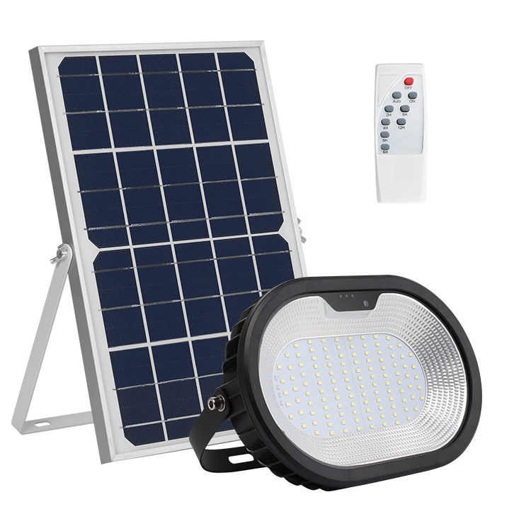 Lumière d'inondation solaire solaire à télécommande de la lumière 100lm/W Ip65 de sécurité du parc à thème 7000K