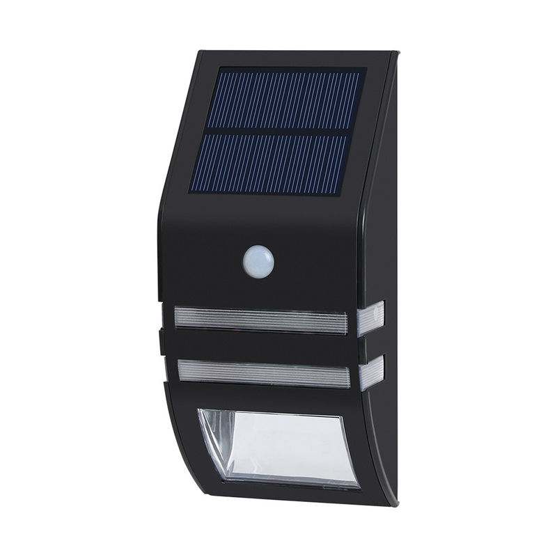Temps de travail 8-10Hours extérieur de 120LM LED de capteur solaire de lumière noire de mur