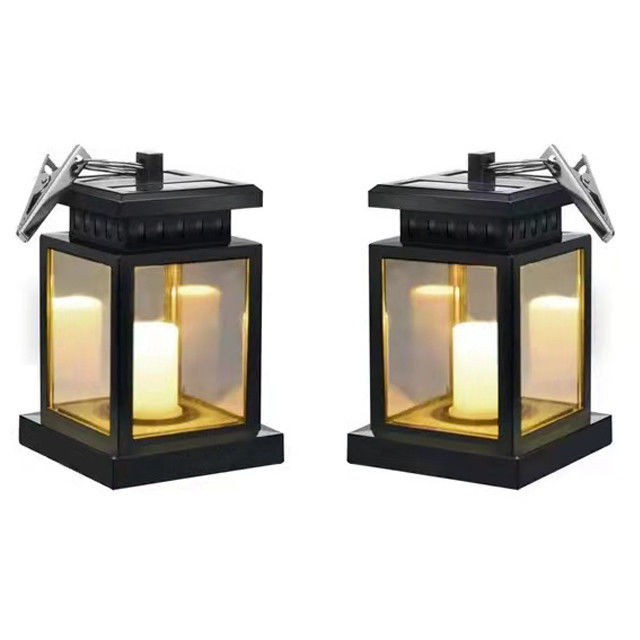 Lanternes solaires solaires décoratives de bougie de la lumière 20LM de paysage de RoHS 2V LED pour la partie