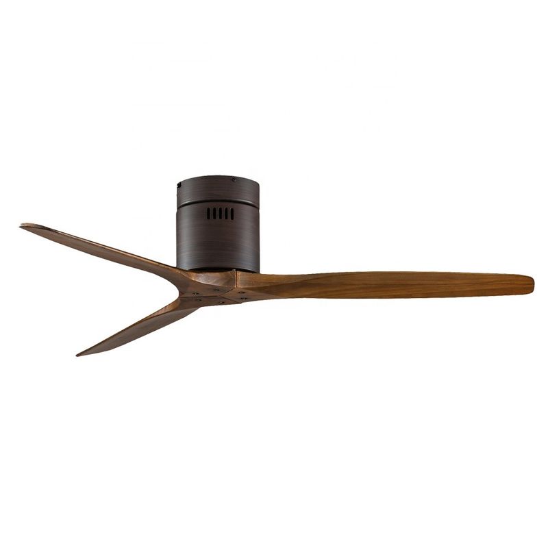 Fan de plafond silencieuse à distance de l'UL ROHS 18w de la CE avec la lumière légère de fan de plafond de chambre à coucher