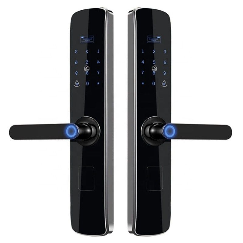 Serrure de porte multifonctionnelle de Tuya Wifi de serrure de porte d'empreinte digitale de Rosh Digital de sécurité élevée