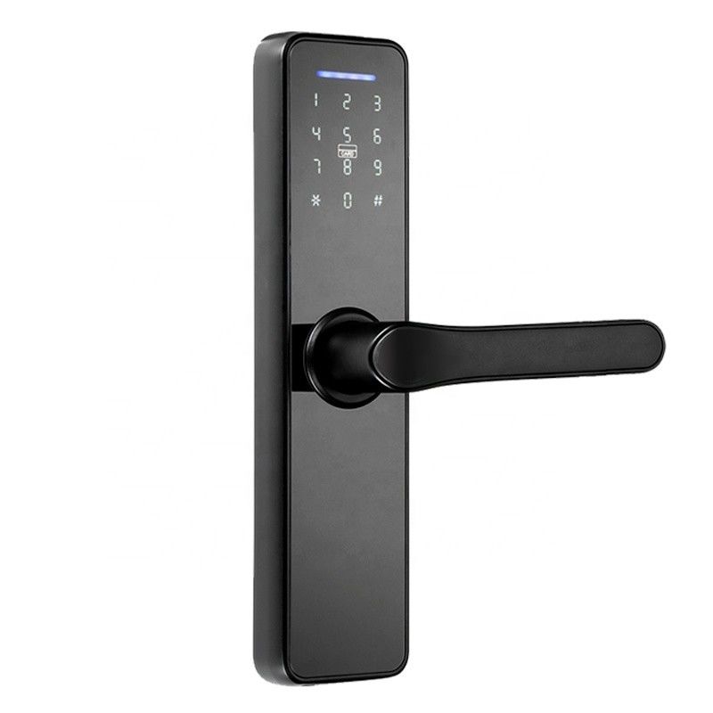 Serrure électronique principale intelligente de la chambre à coucher 30mm-70mm pour cylindre simple de porte en bois le double