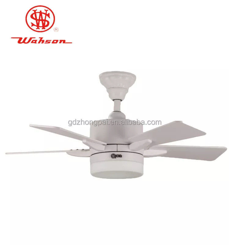 36 couleur blanche de matériel de contreplaqué de la fan de plafond de Dimmable LED de pouce 5